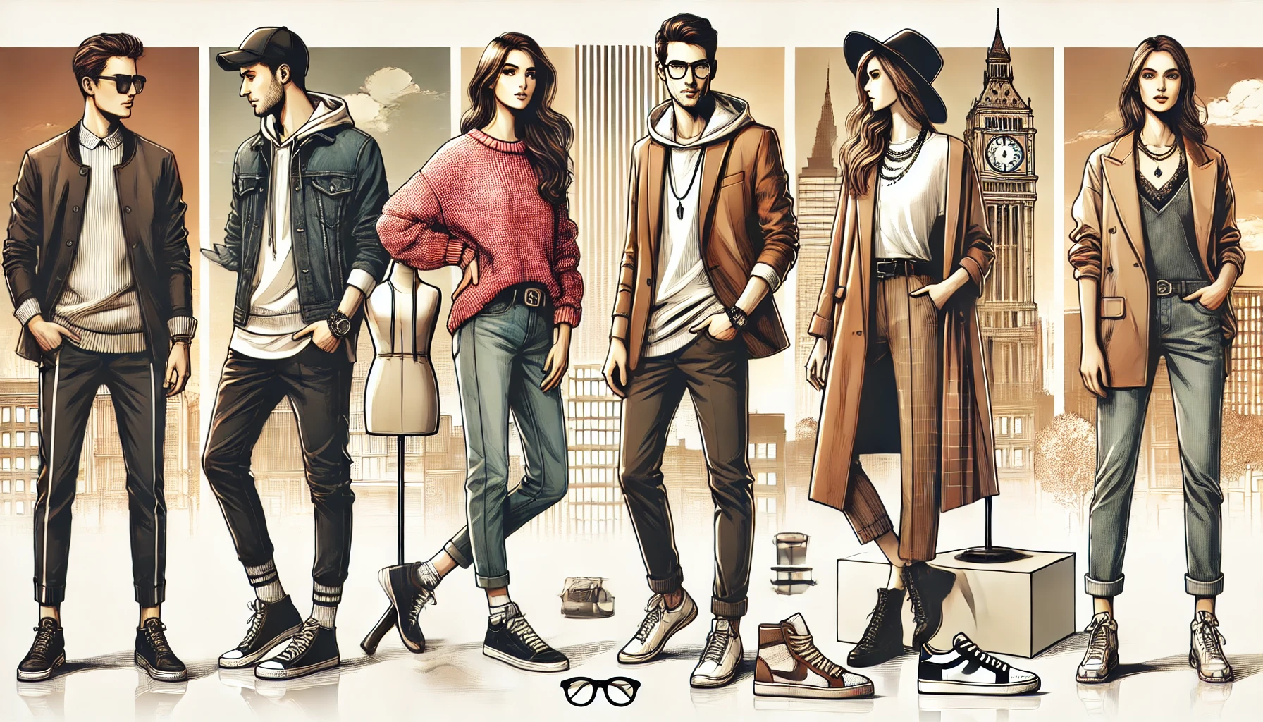 Tampil keren dengan outfit stylish