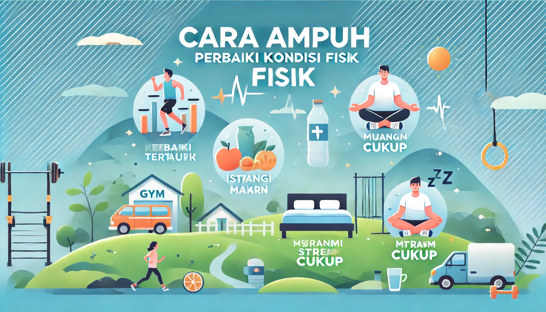 Cara Ampuh Perbaiki Kondisi Fisik