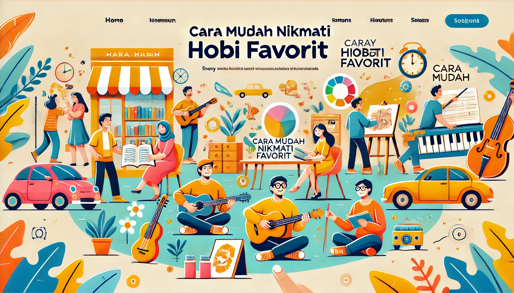 Cara Mudah Nikmati Hobi Favorit