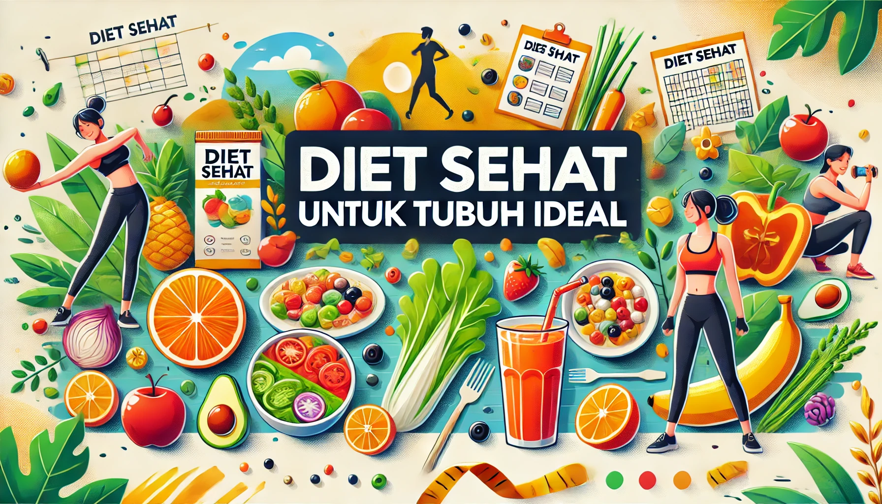Diet sehat untuk tubuh ideal