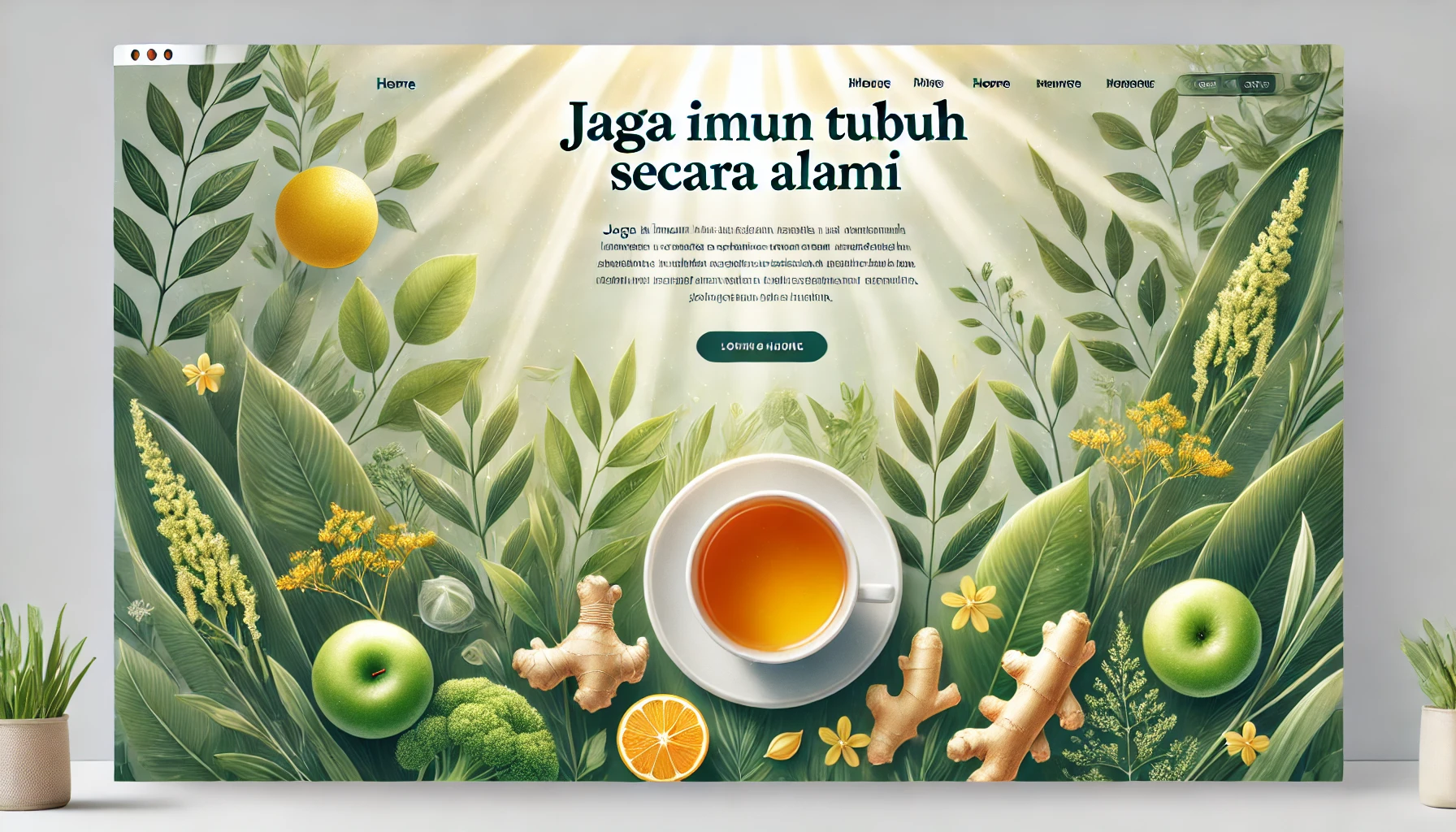 Jaga Imun Tubuh Secara Alami