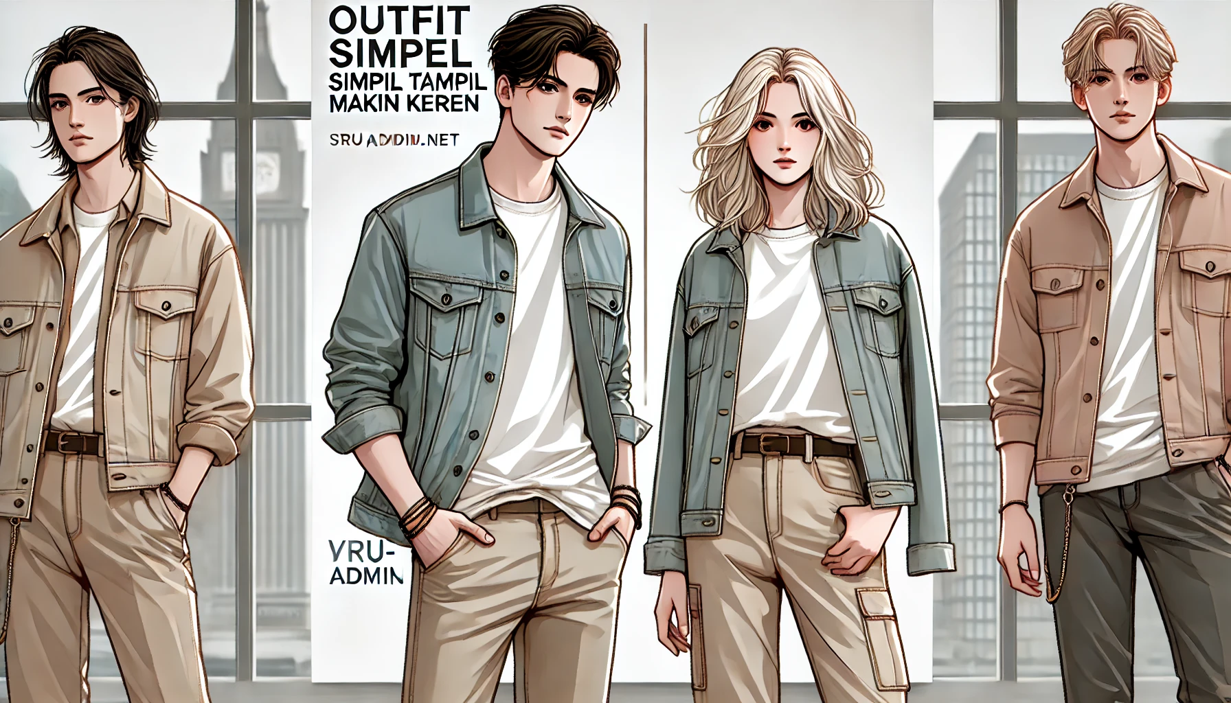 Outfit Simpel Tampil Makin Keren