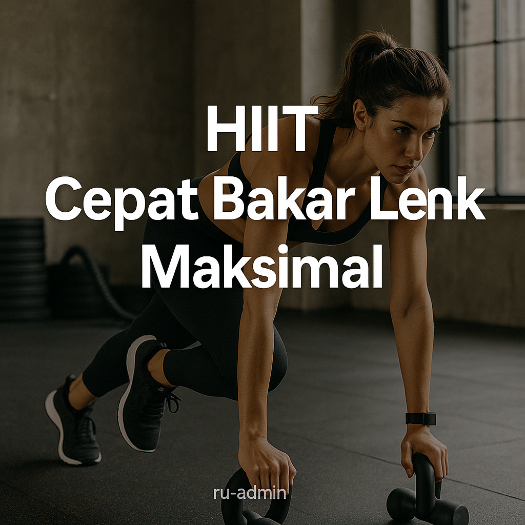HIIT Cepat Bakar Lemak Maksimal