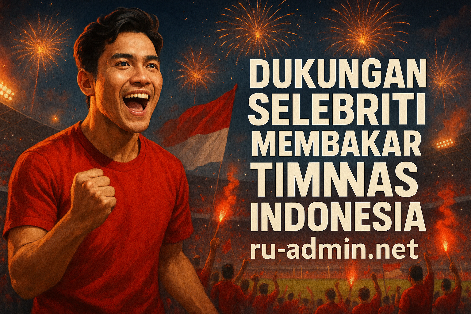 Dukungan Selebriti Membakar Semangat Timnas Indonesia
