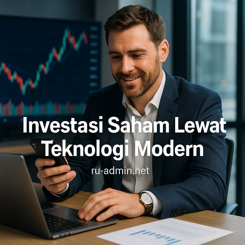 Investasi Saham Lewat Teknologi Modern