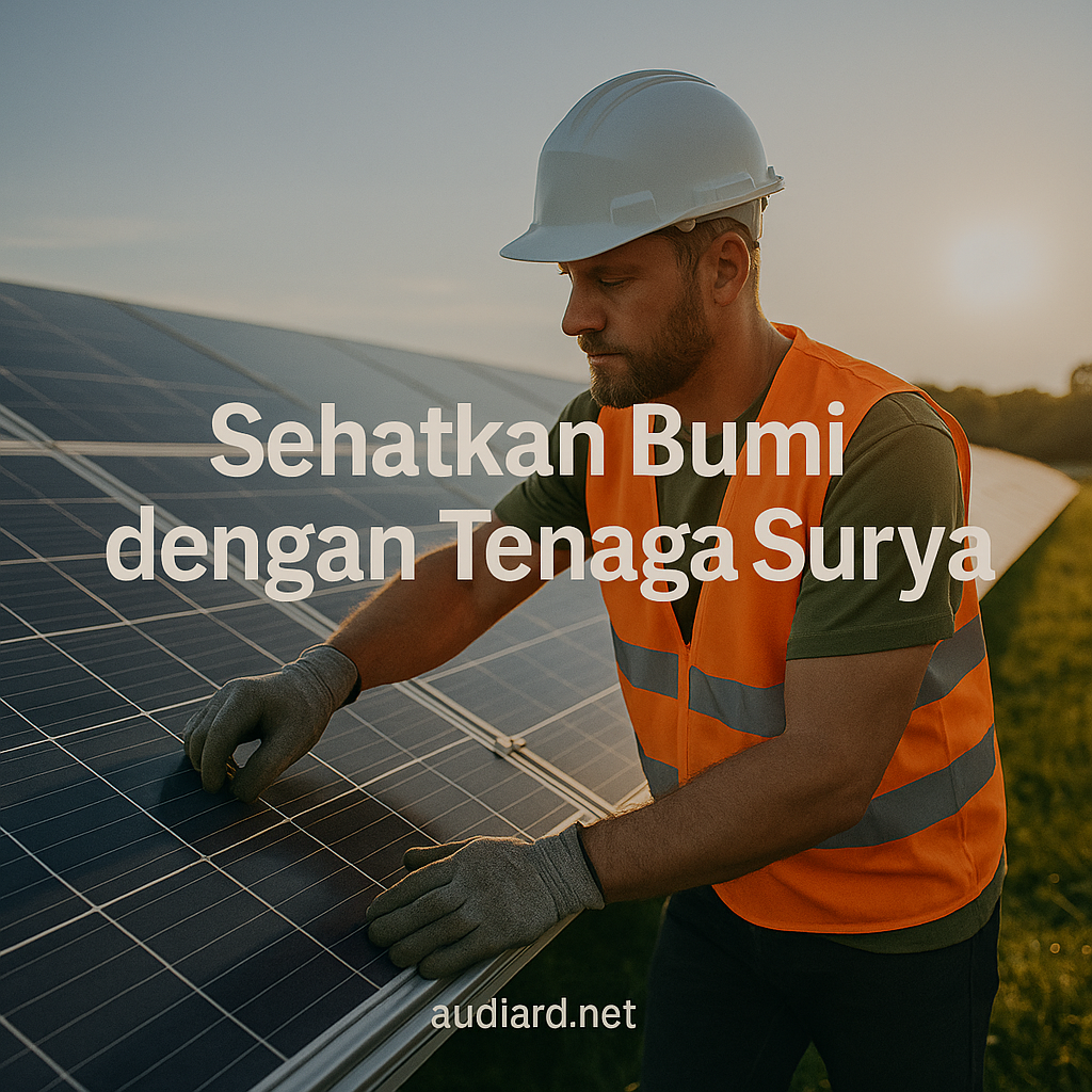 Sehatkan Bumi dengan Tenaga Surya