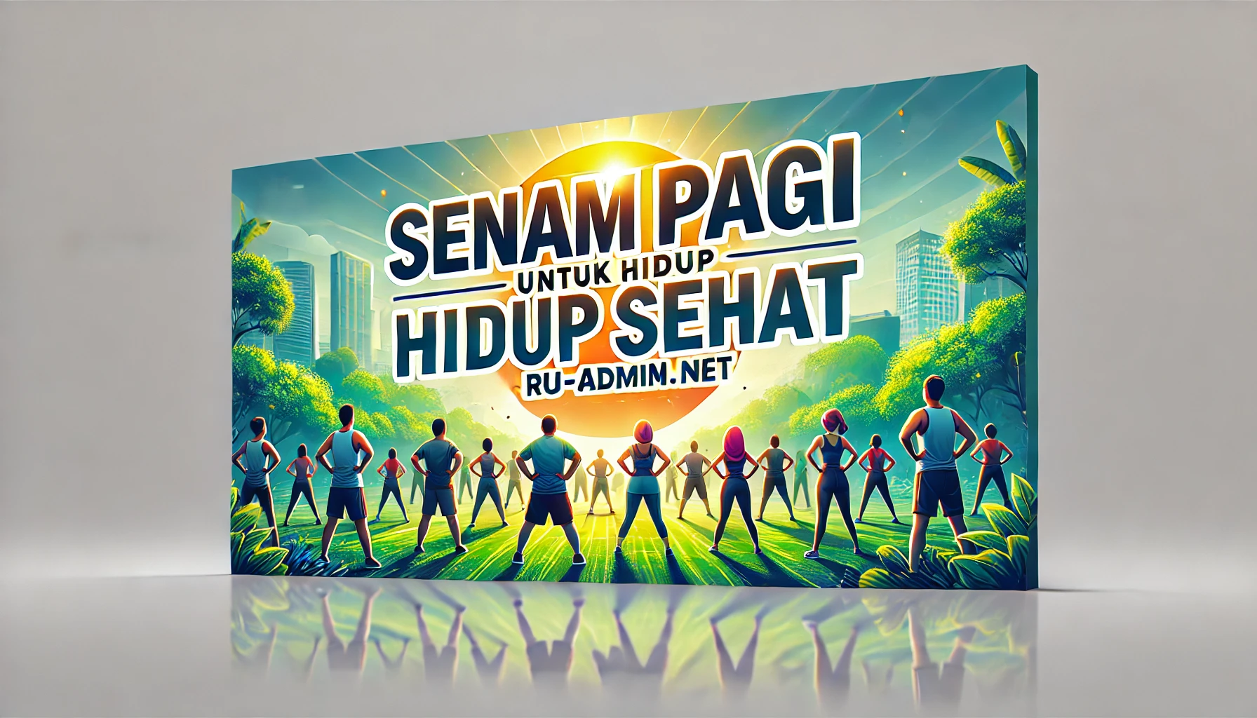 Senam Pagi untuk Hidup Sehat