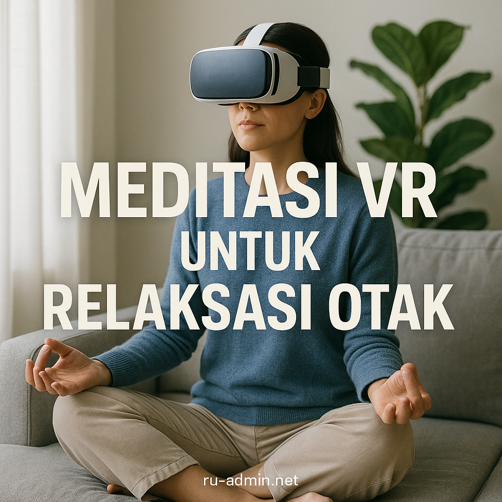 Meditasi VR untuk Relaksasi Otak