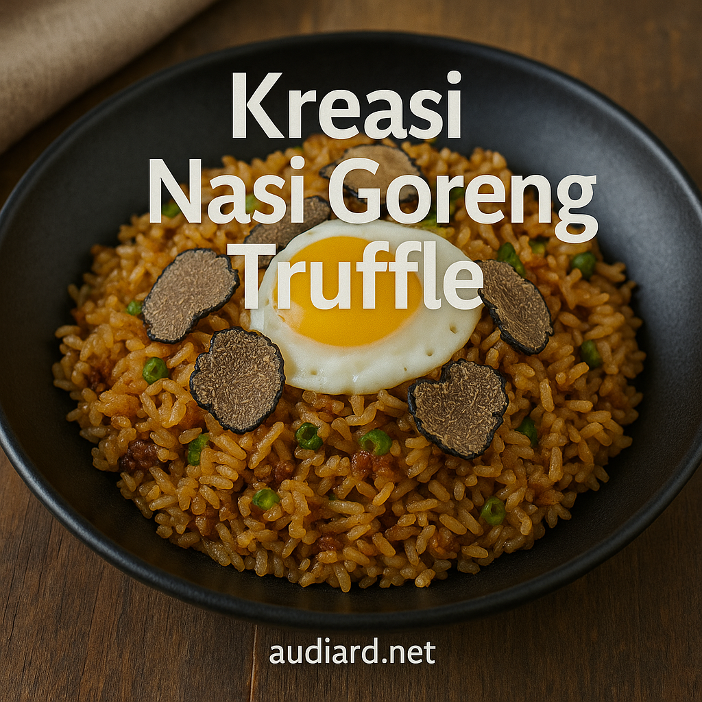 Kreasi Nasi Goreng Truffle