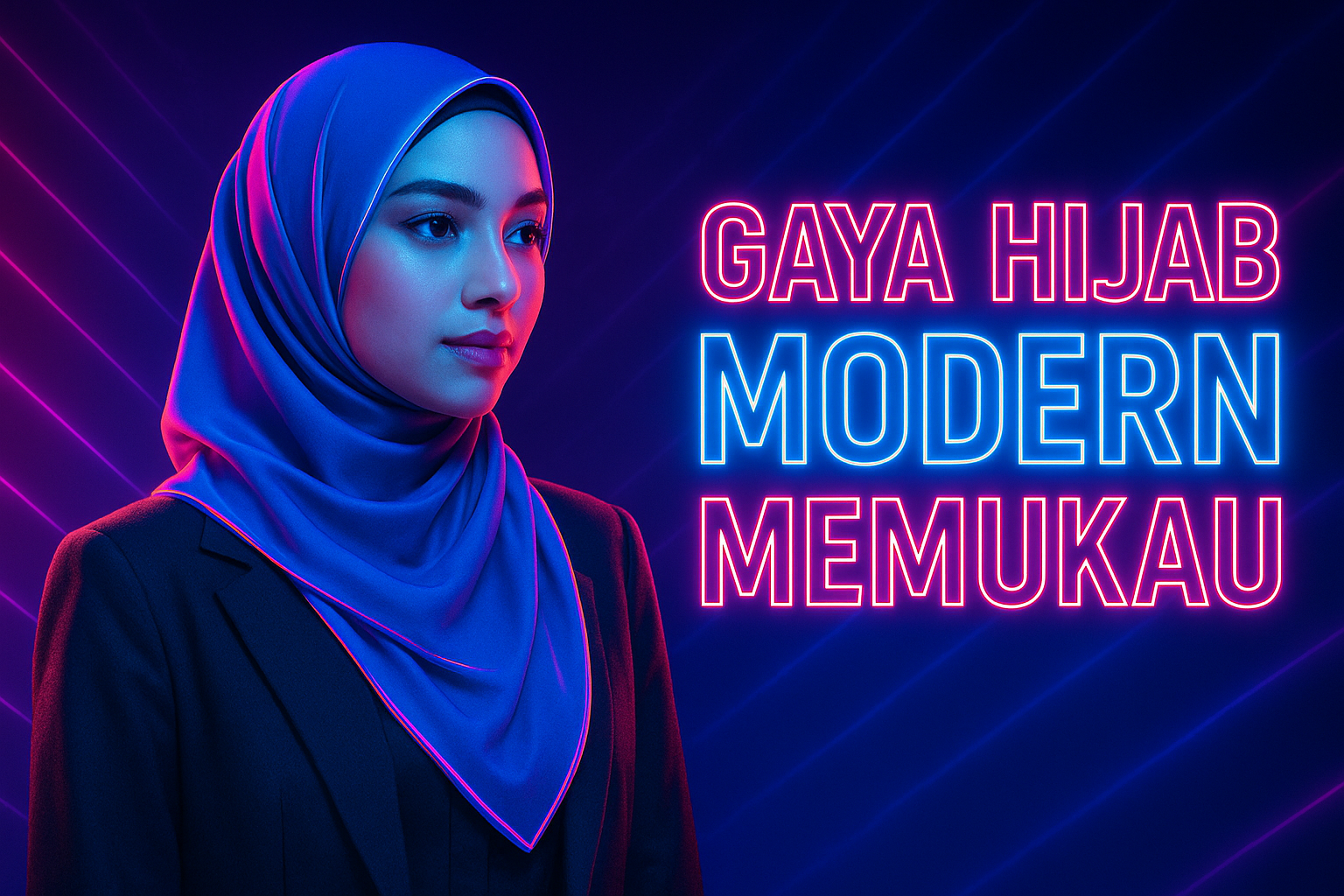 Gaya Hijab Modern Memukau