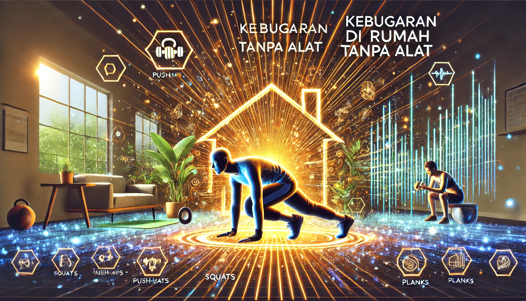 Kebugaran di Rumah Tanpa Alat