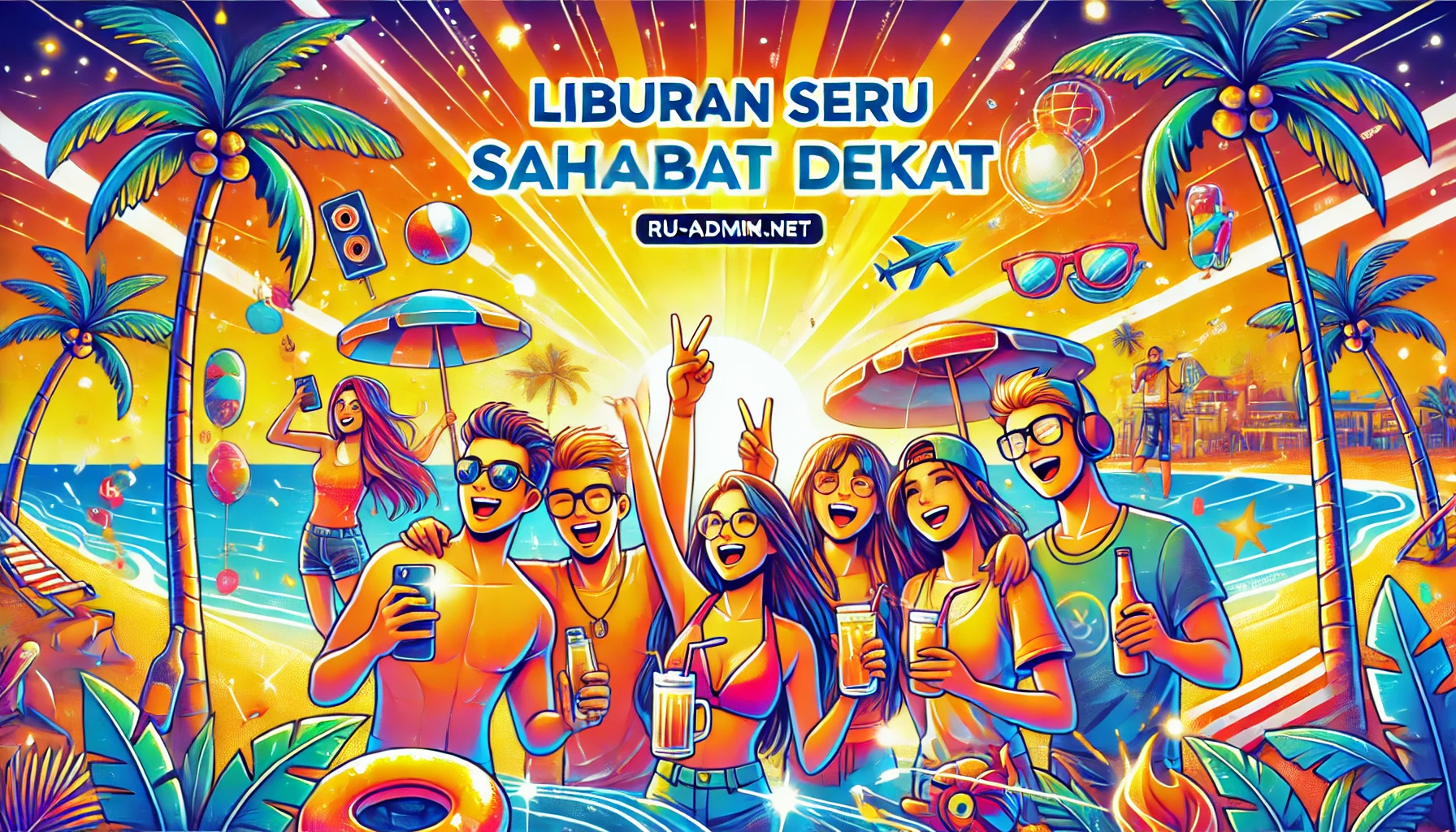 Liburan Seru Bareng Sahabat Dekat