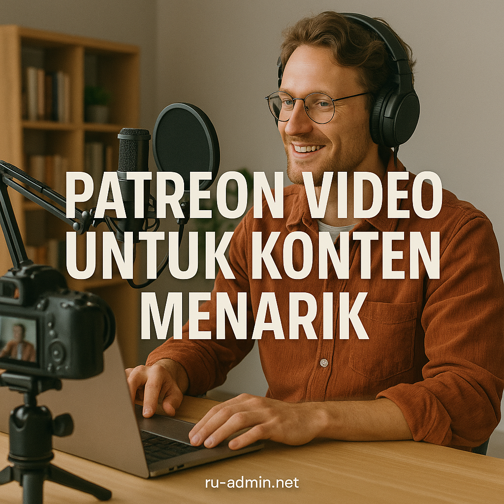 Patreon Video untuk Konten Menarik