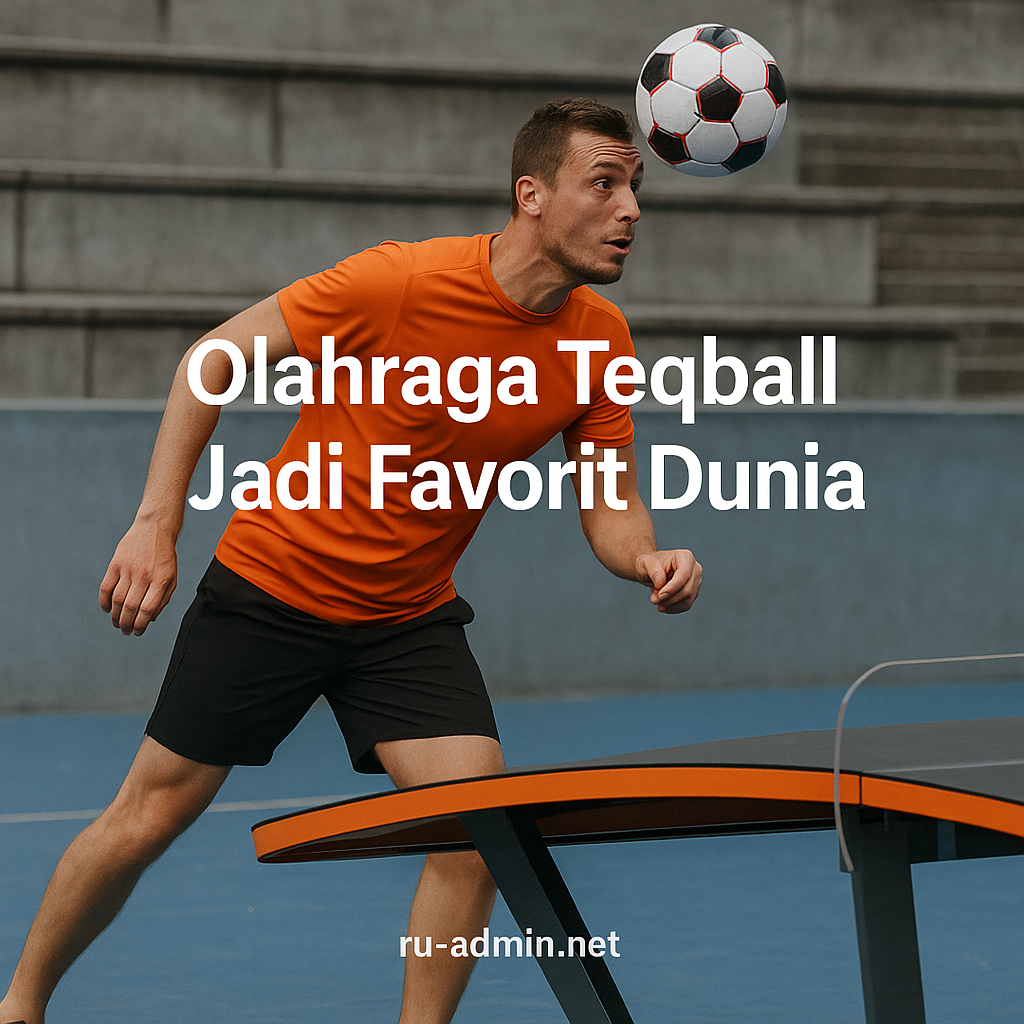 Olahraga Teqball Jadi Favorit Dunia