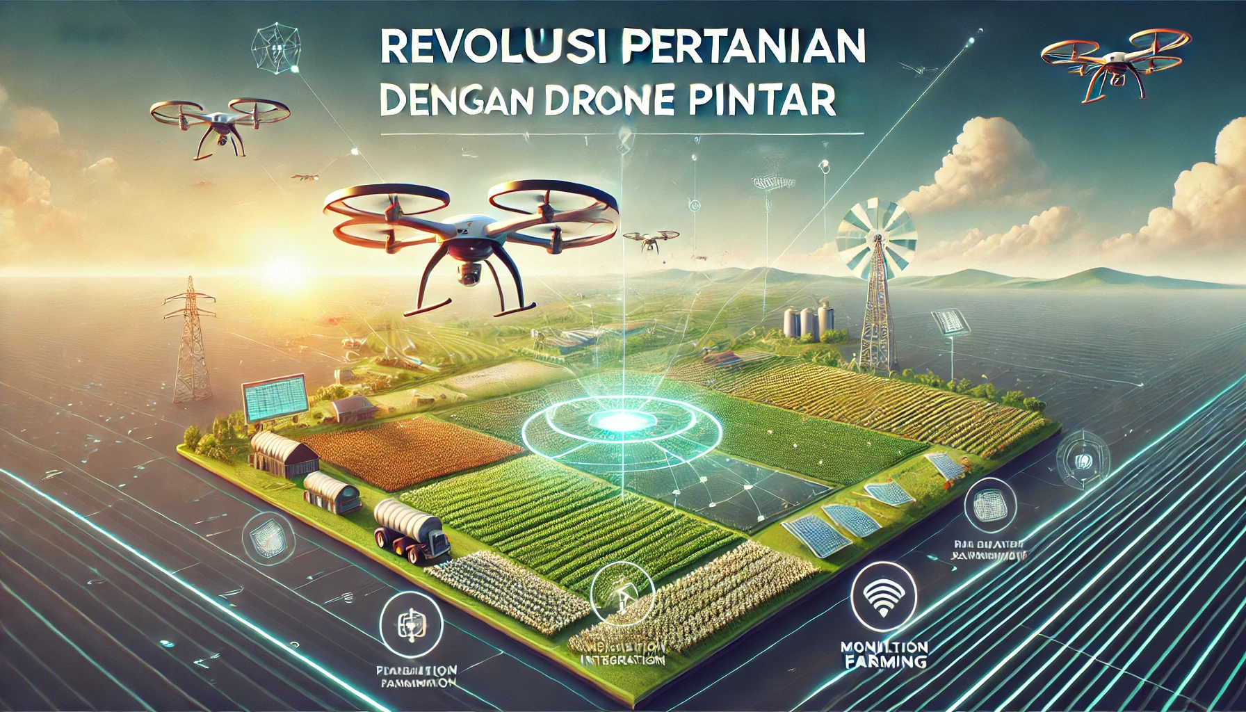 Revolusi Pertanian dengan Drone Pintar