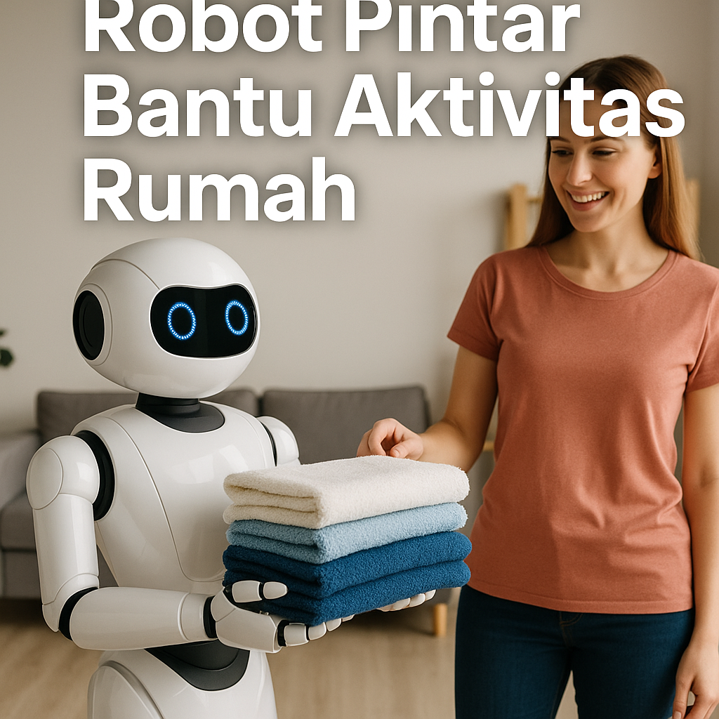 Robot Pintar Bantu Aktivitas Rumah