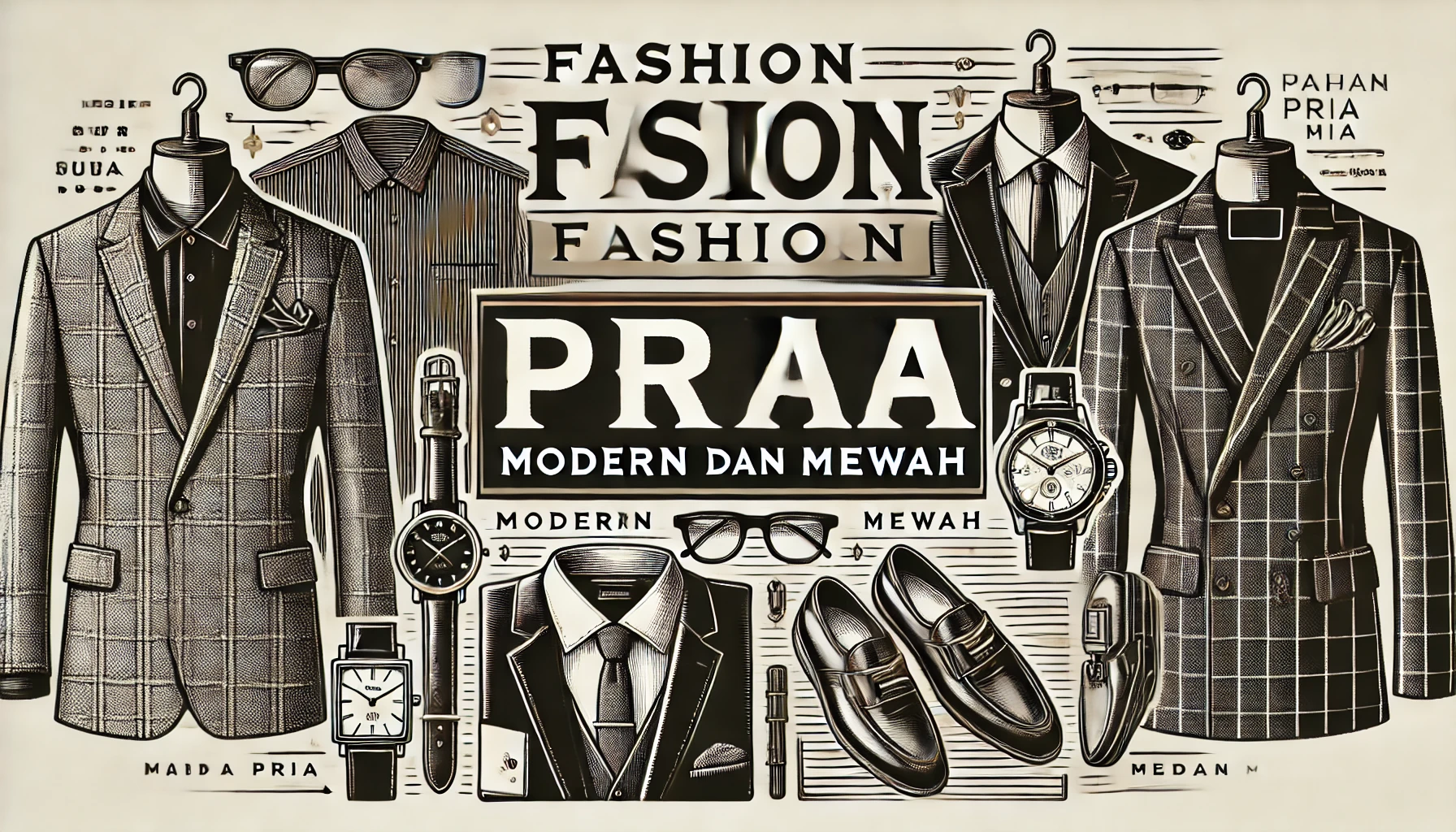 Fashion Pria Modern dan Mewah