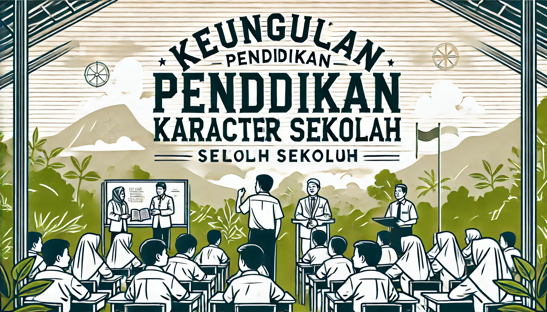 Keunggulan pendidikan karakter sekolah
