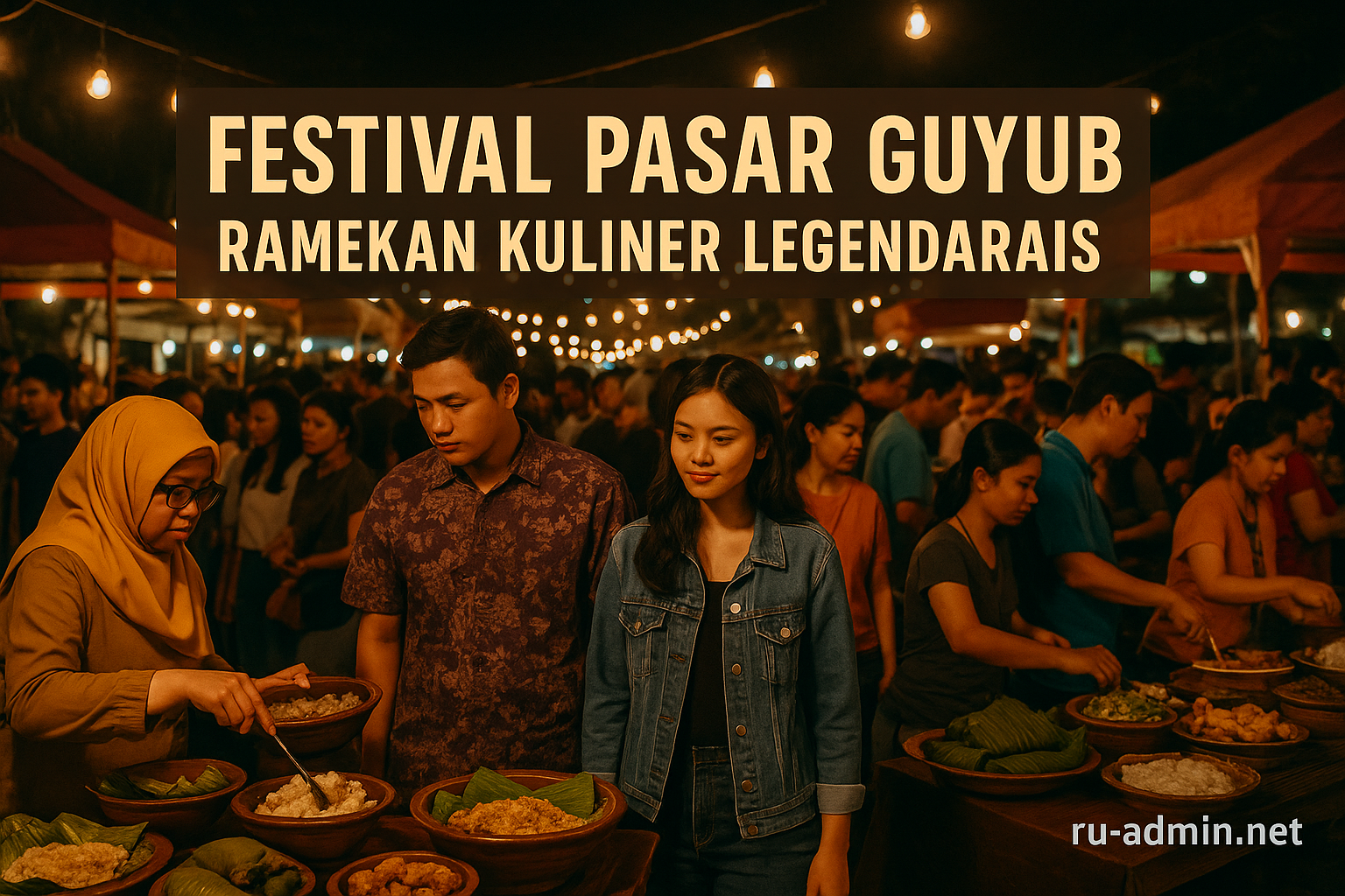 Festival Pasar Guyub Ramekan Kuliner Legendaris