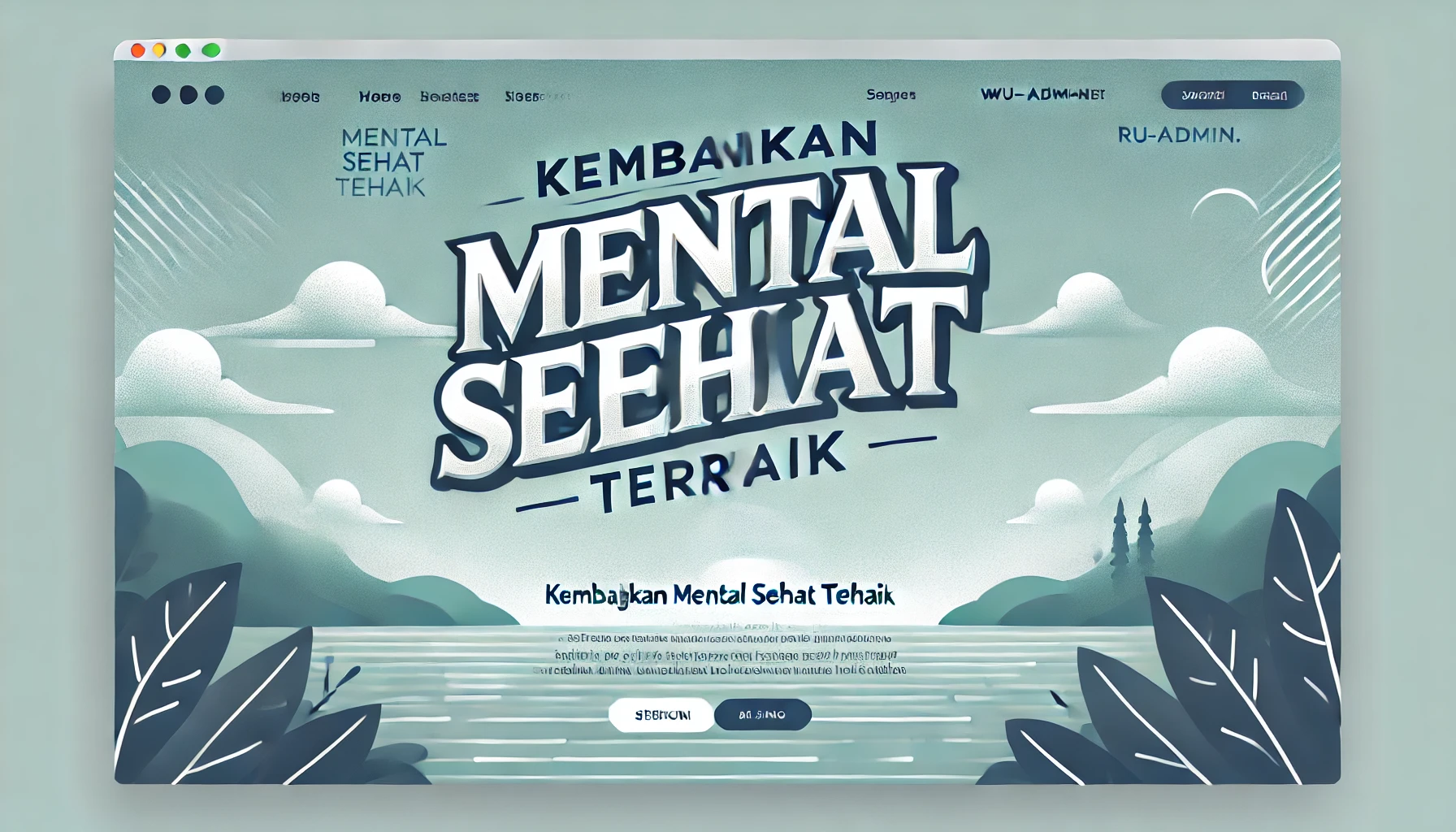 Kembangkan Mental Sehat Terbaik