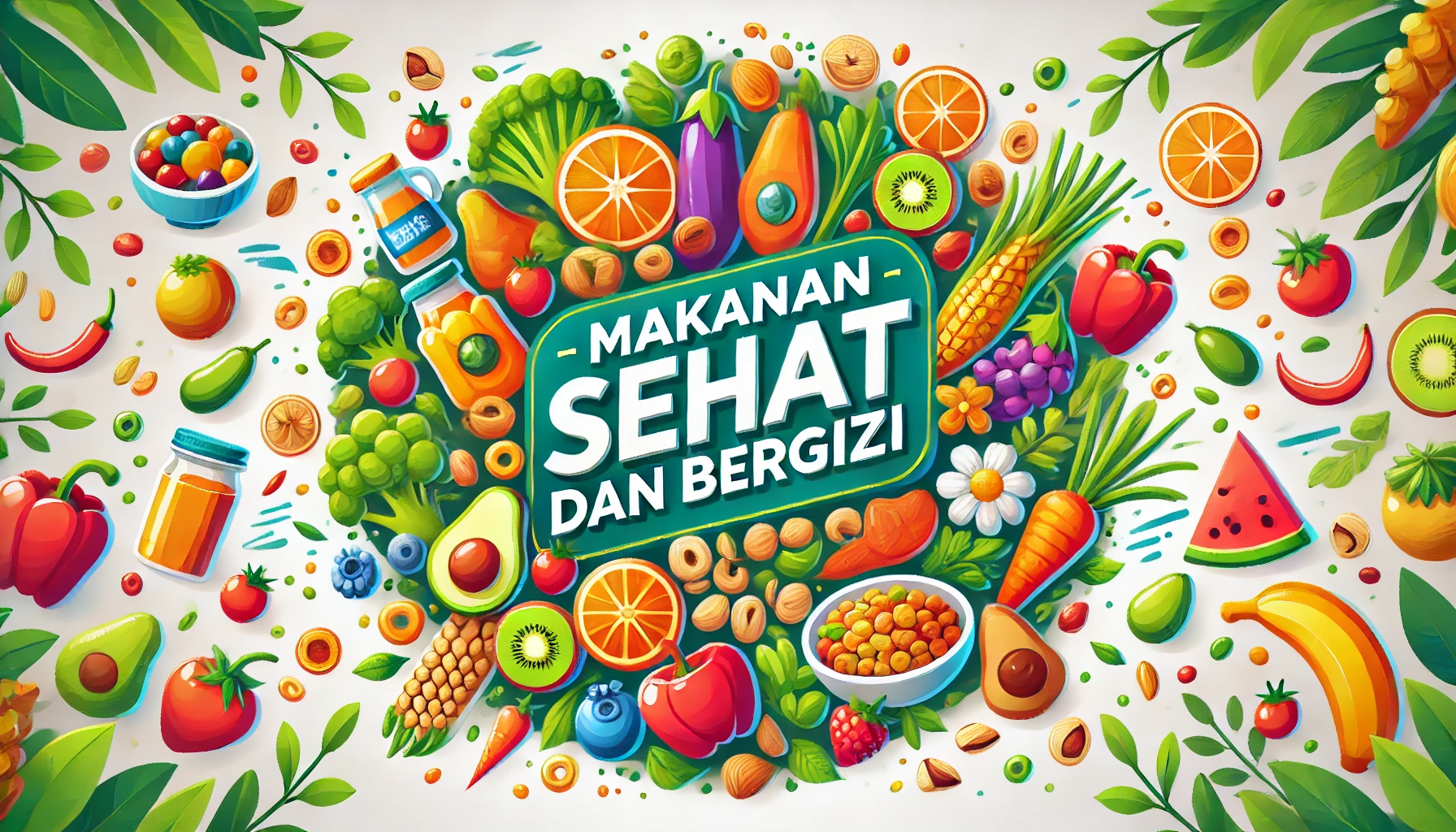 Makanan sehat dan bergizi
