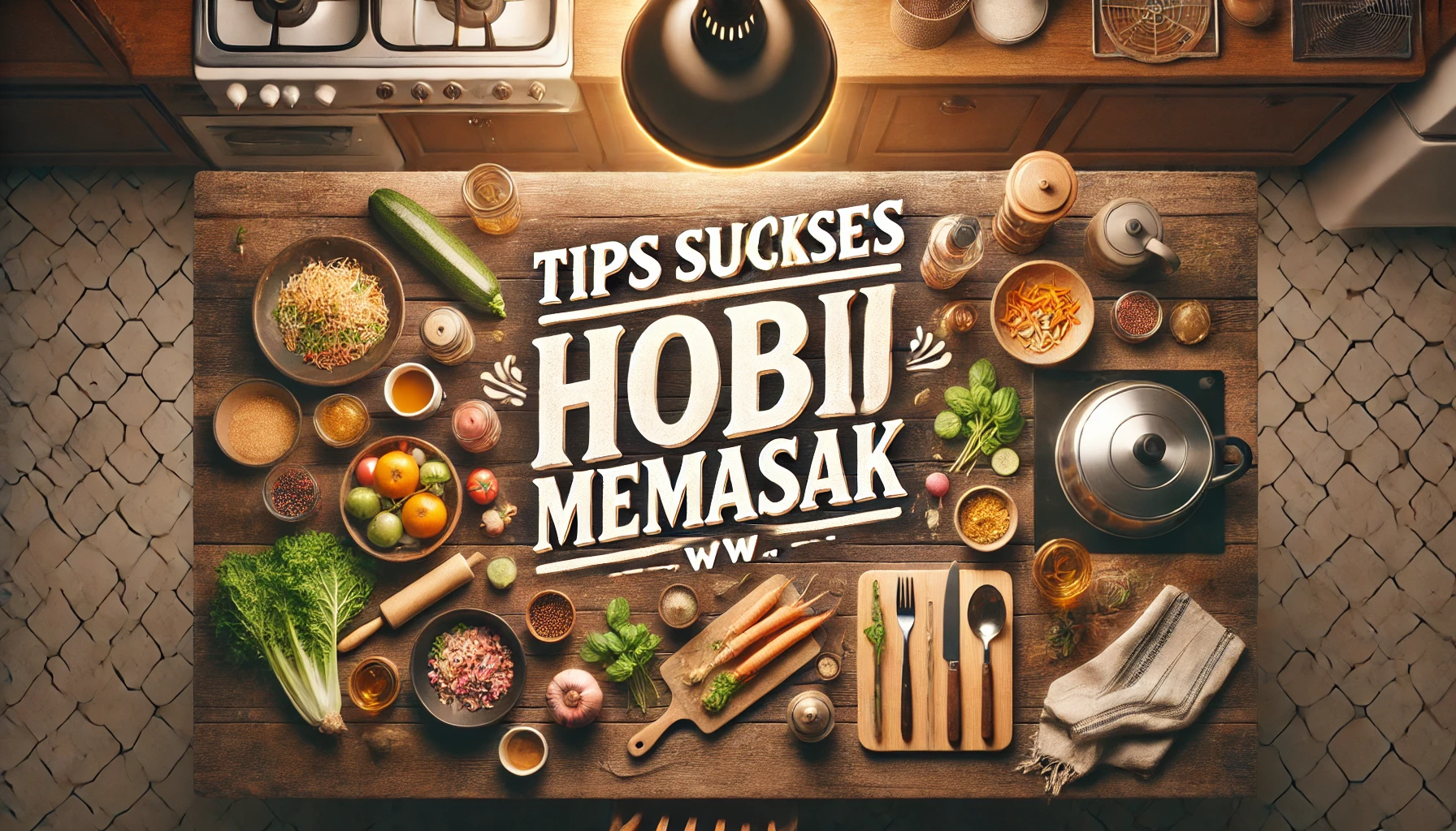 Tips Sukses Hobi Memasak