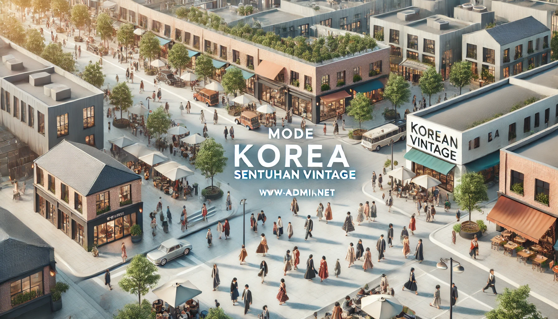 Mode Korea Sentuhan Vintage