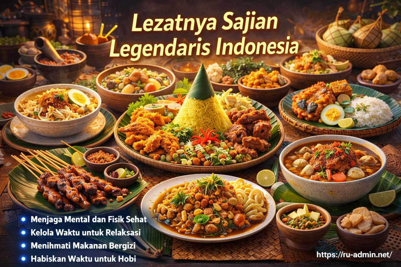 Lezatnya Sajian Legendaris Indonesia