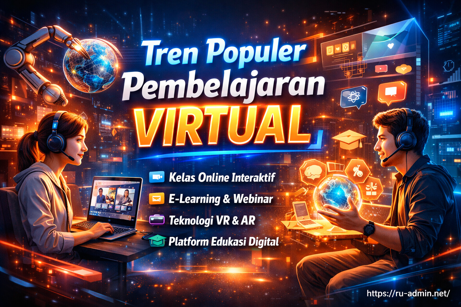 Tren Populer Pembelajaran Virtual