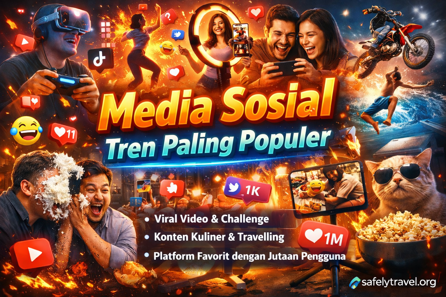 Media Sosial Tren Paling Populer