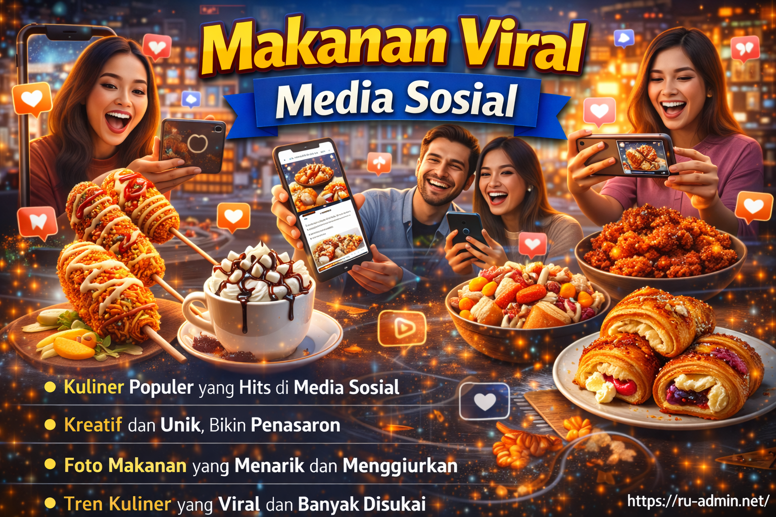 Makanan Viral Media Sosial