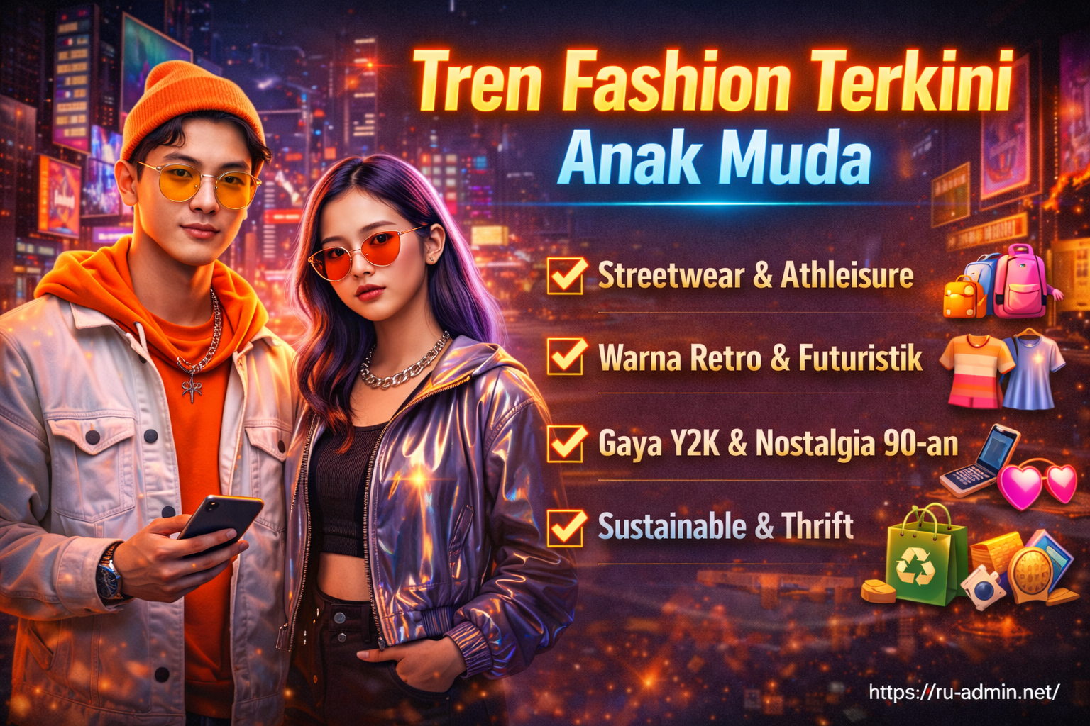 Tren Fashion Terkini Anak Muda