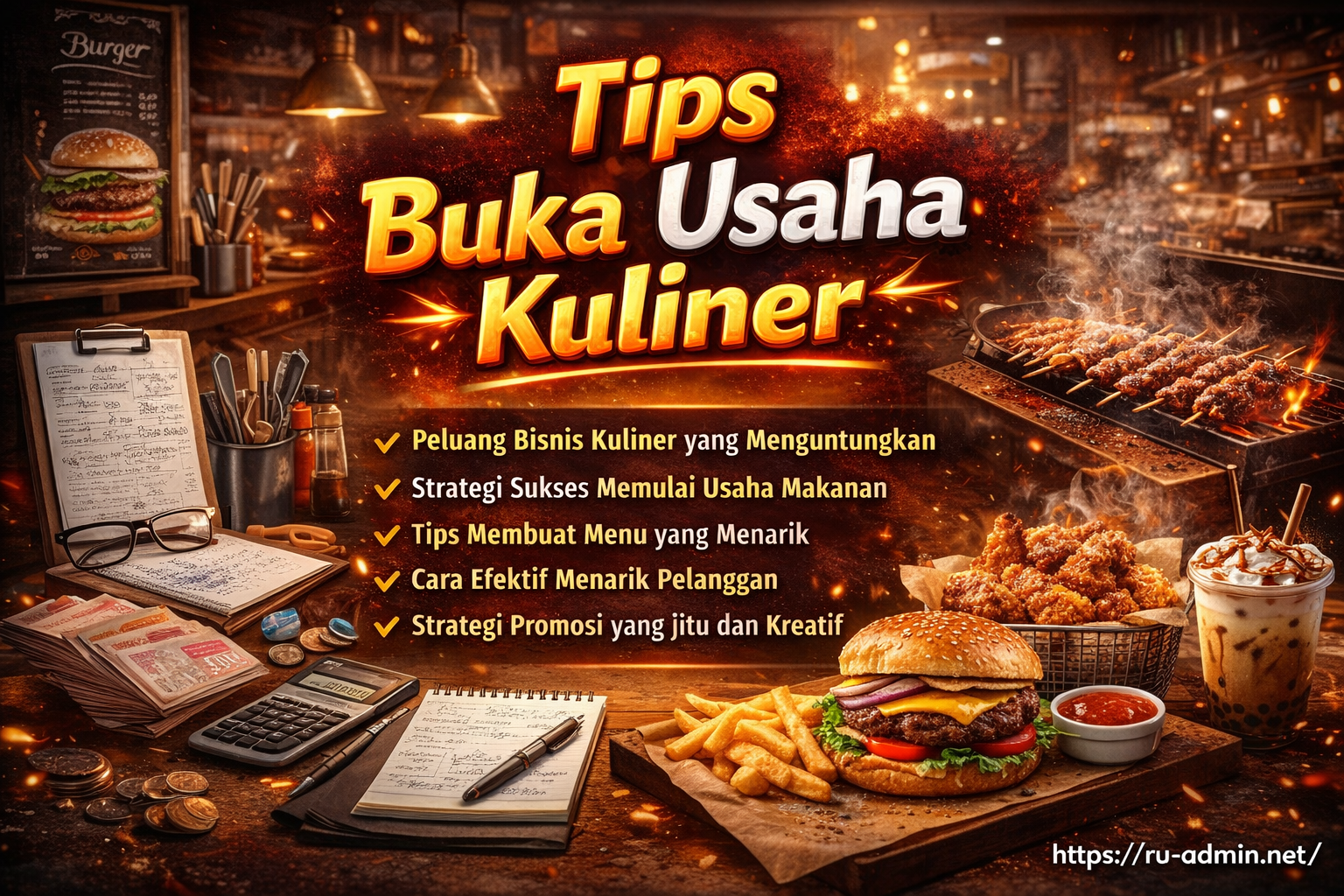Tips Buka Usaha Kuliner