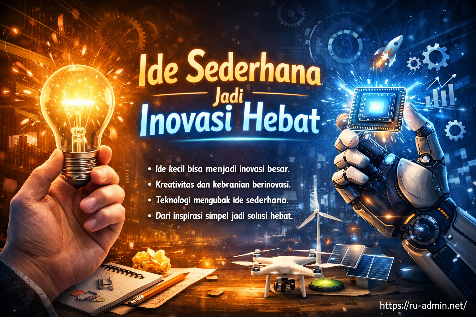 Ide Sederhana Jadi Inovasi Hebat