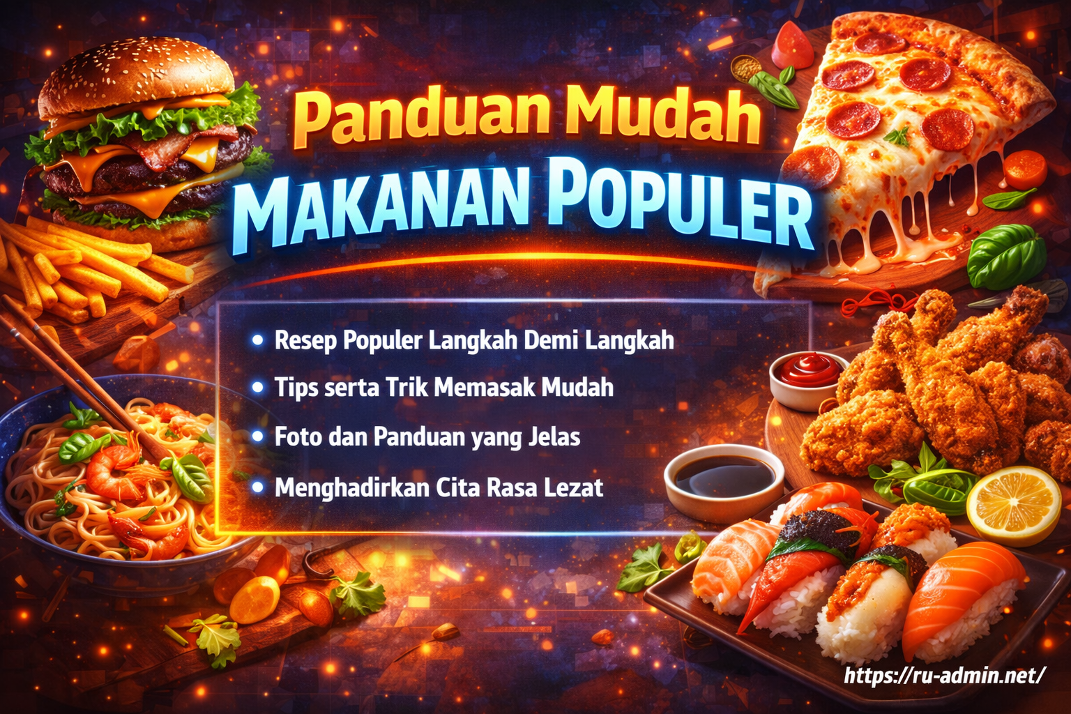 Panduan Mudah Makanan Populer