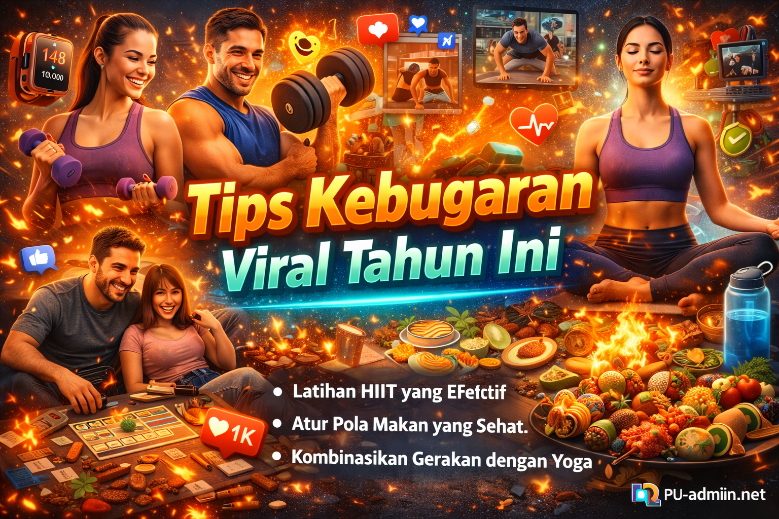 Tips Kebugaran Viral Tahun Ini
