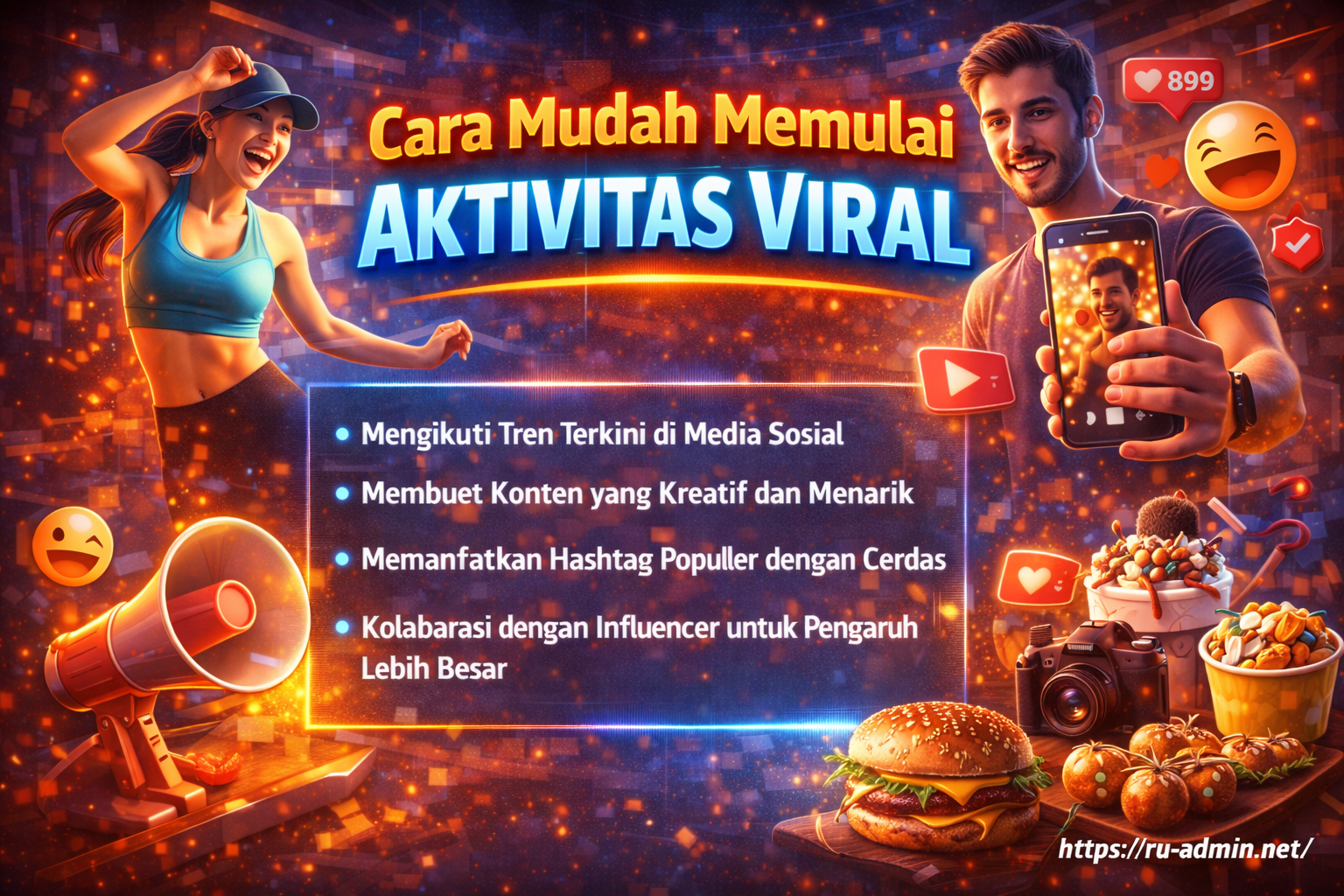 Cara Mudah Memulai Aktivitas Viral