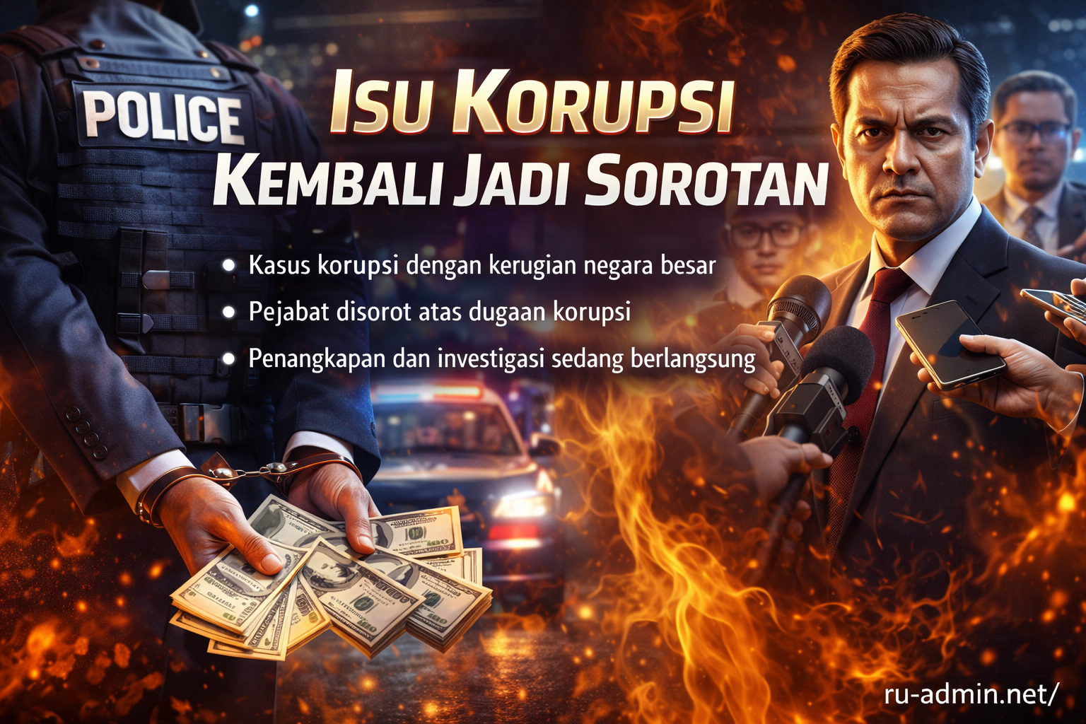 Isu Korupsi Kembali Jadi Sorotan