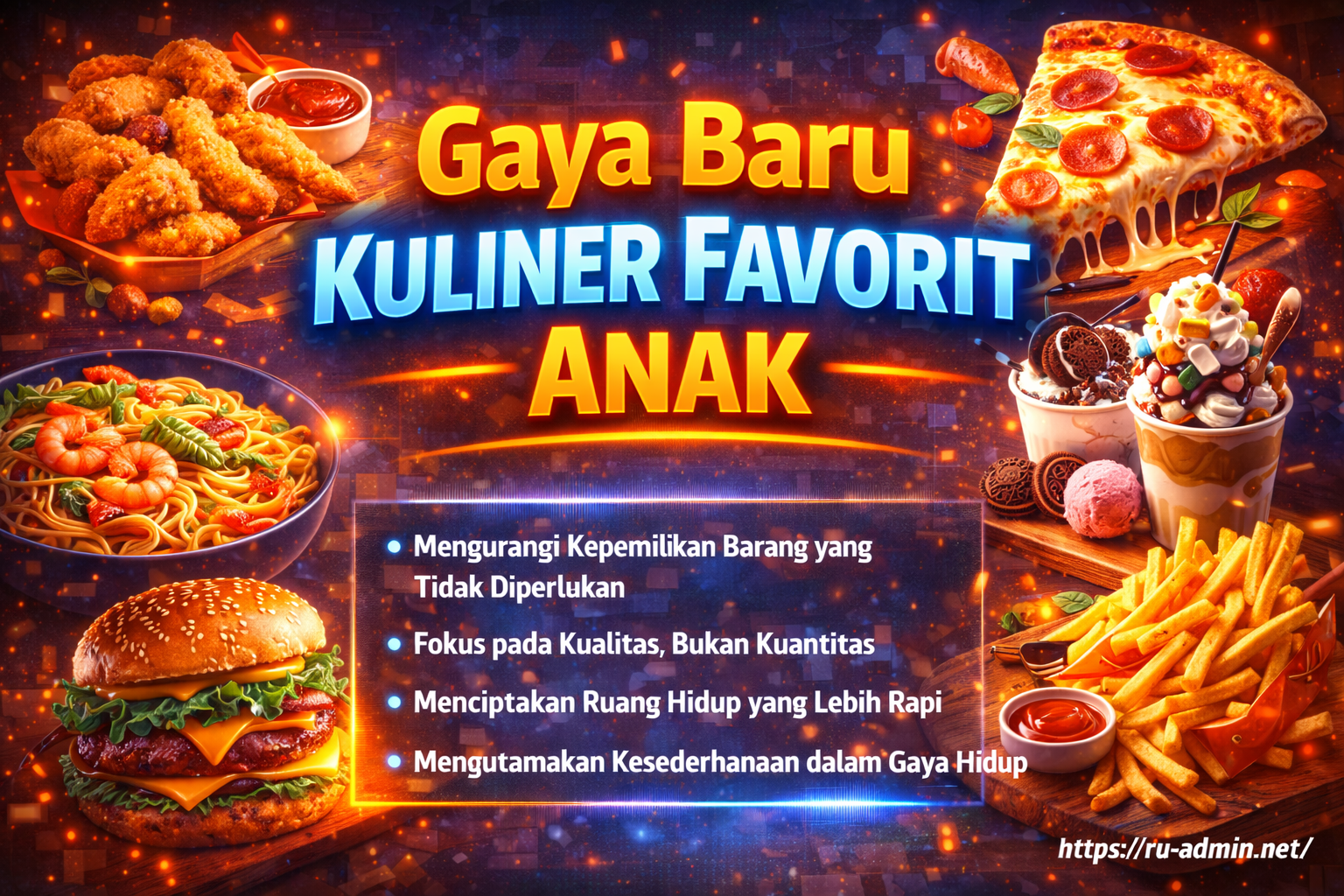 Gaya Baru Kuliner Favorit Anak