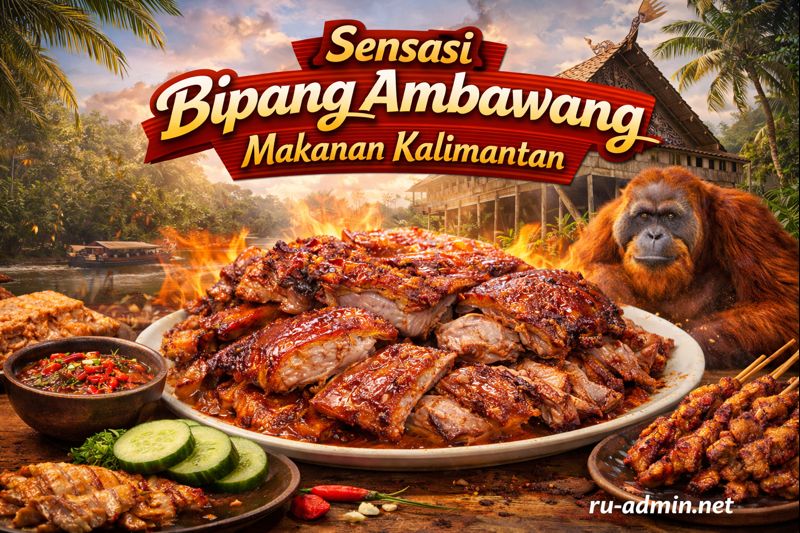 Sensasi Bipang Ambawang Makanan Kalimantan