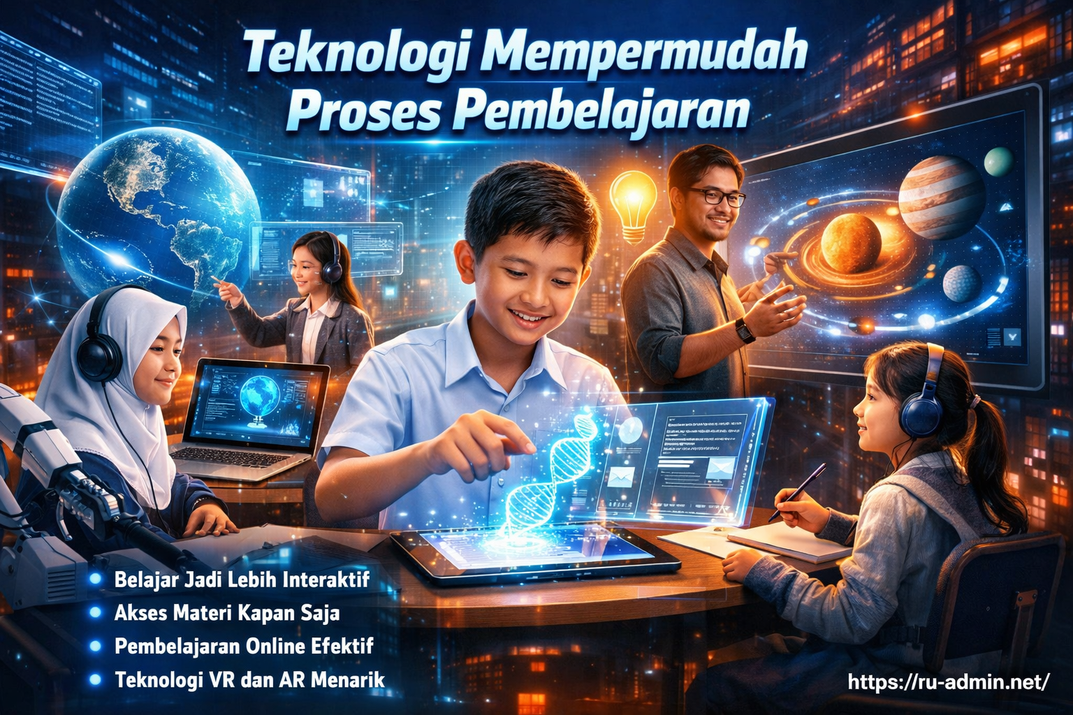 Teknologi Mempermudah Proses Pembelajaran