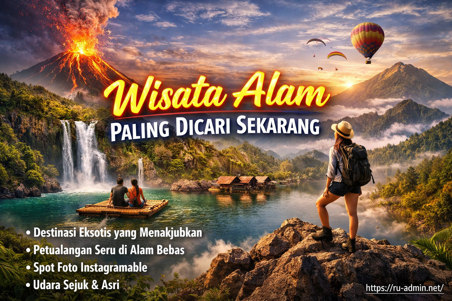 Wisata Alam Paling Dicari Sekarang