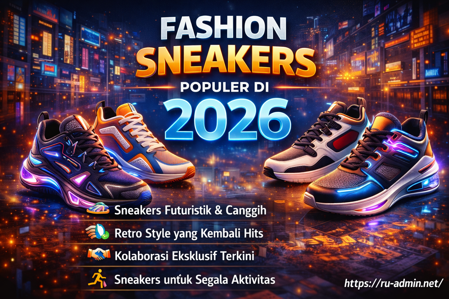 Fashion Sneakers Populer di 2026