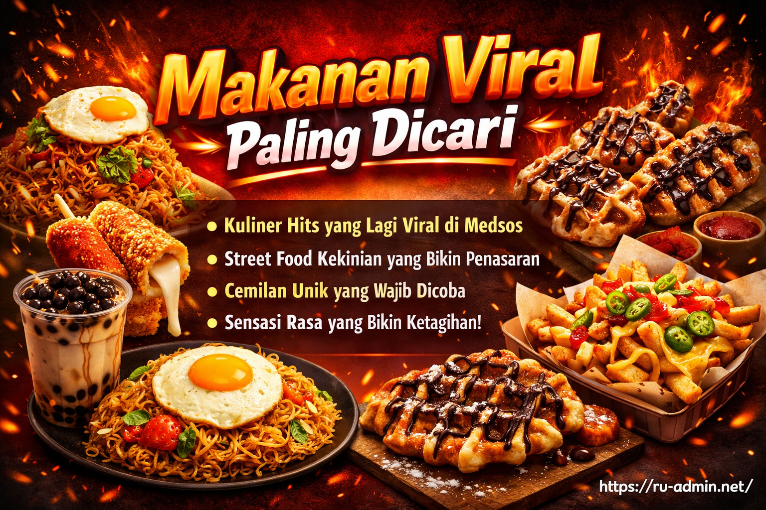Makanan Viral Paling Dicari