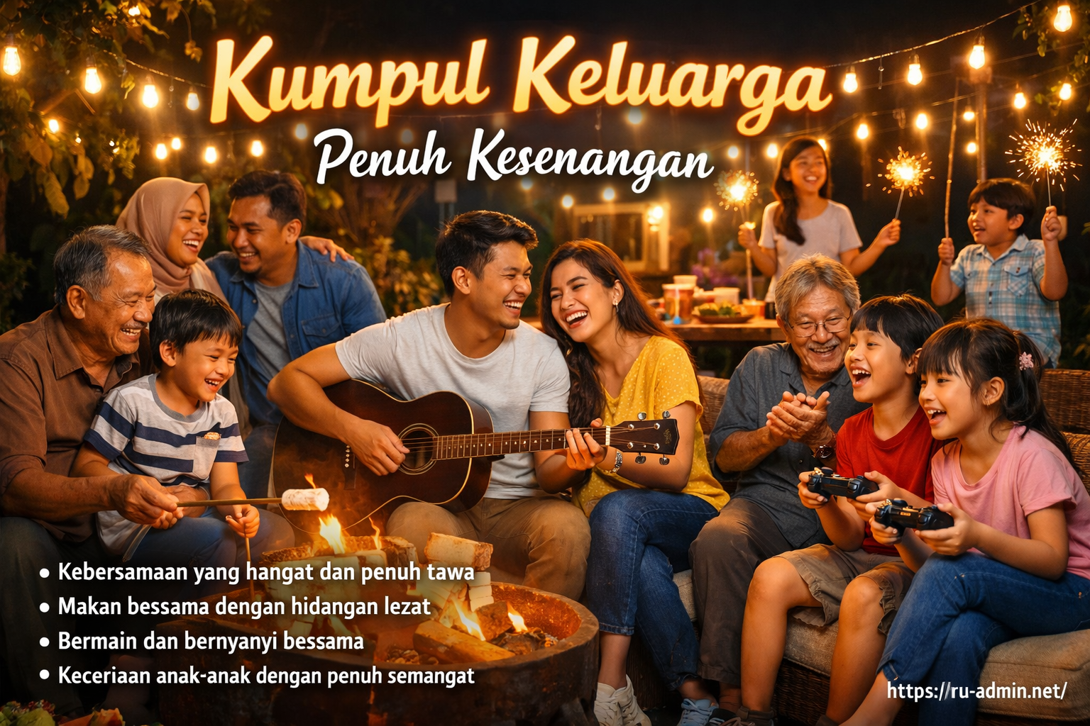 Kumpul Keluarga Penuh Kesenangan