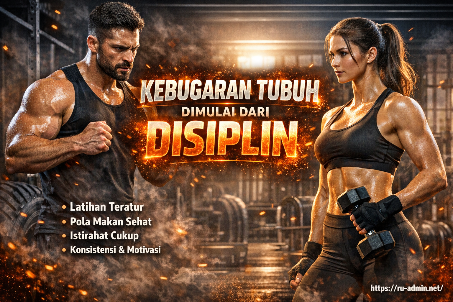 Kebugaran Tubuh Dimulai Dari Disiplin