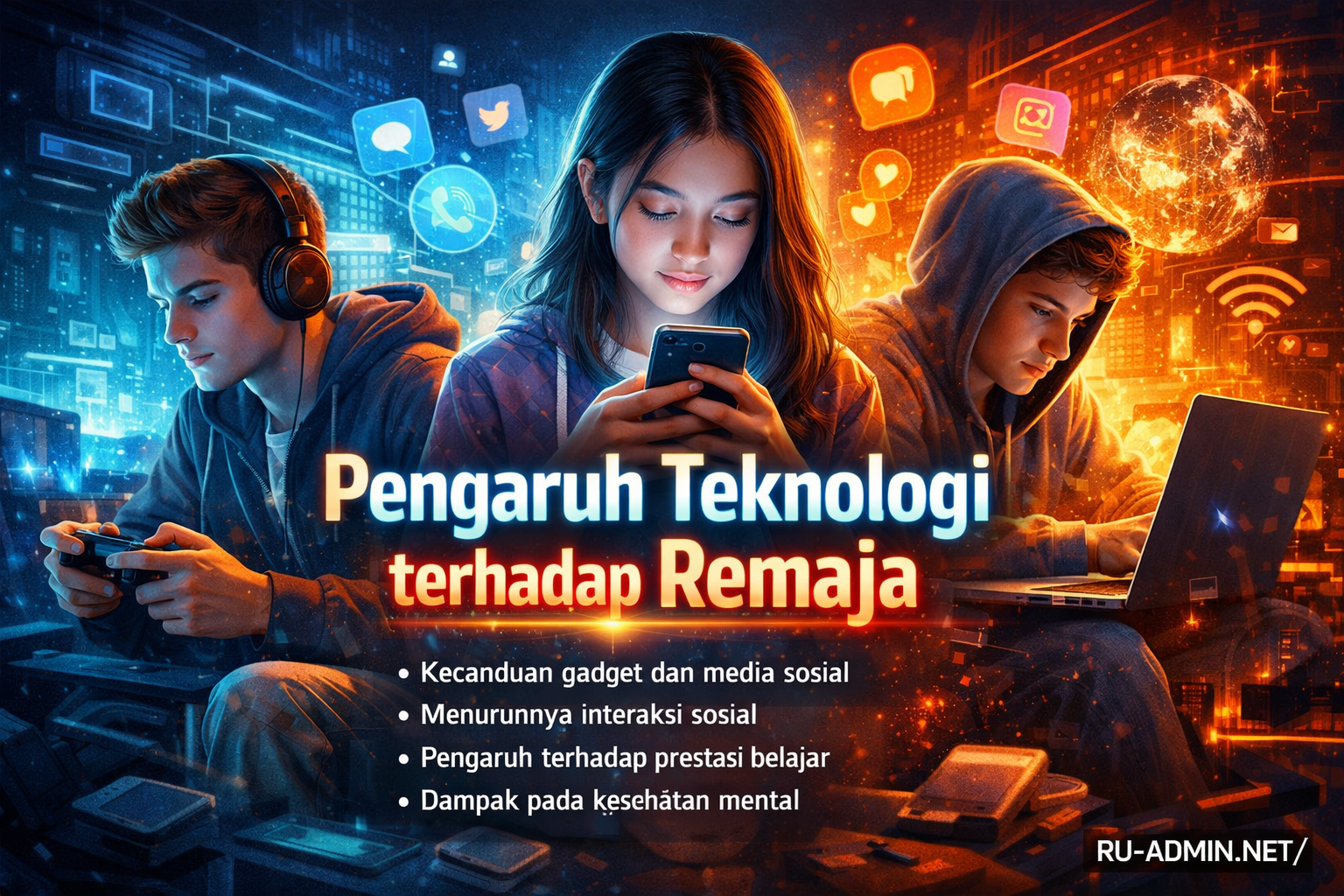 Pengaruh Teknologi terhadap Remaja