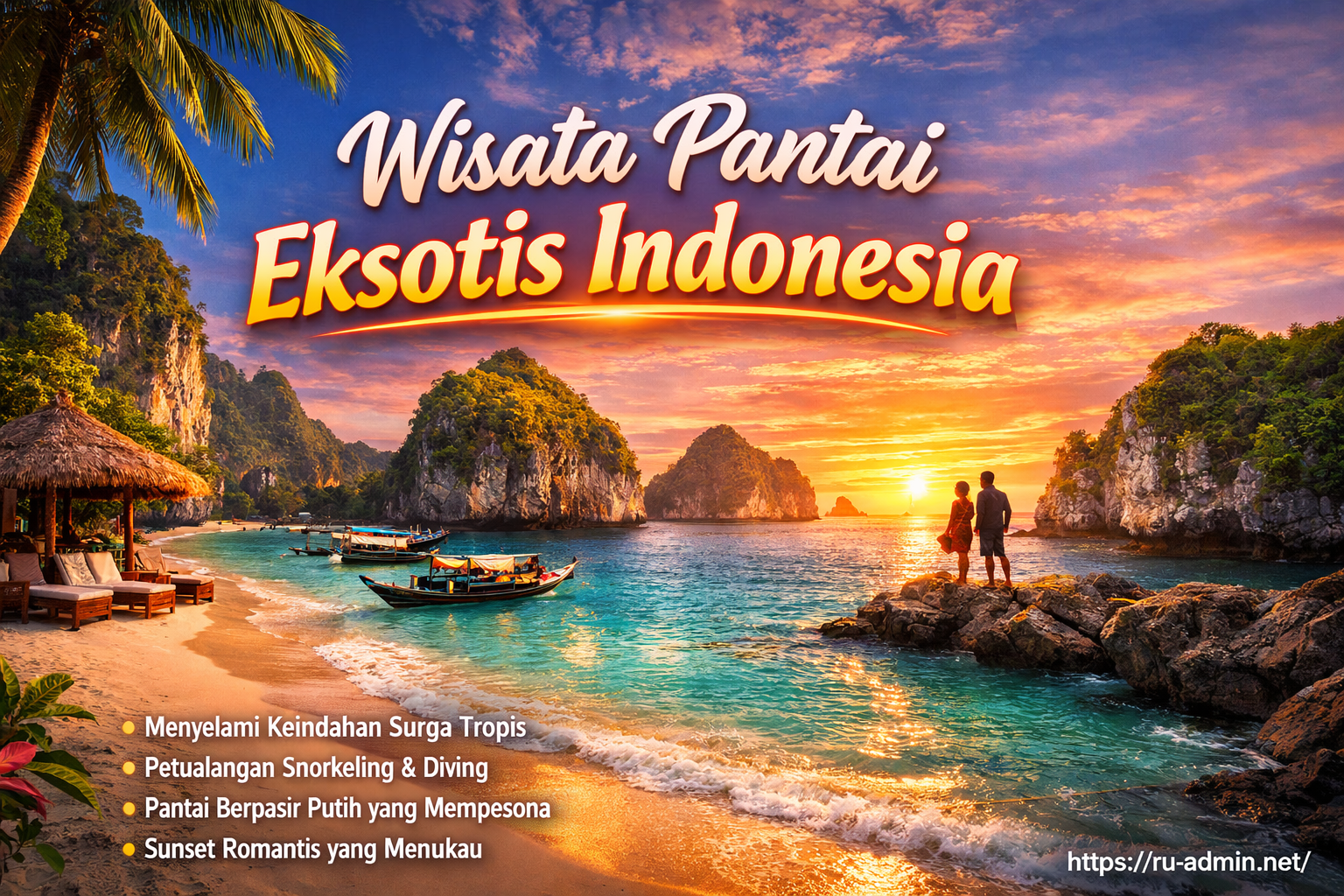 Wisata Pantai Eksotis Indonesia