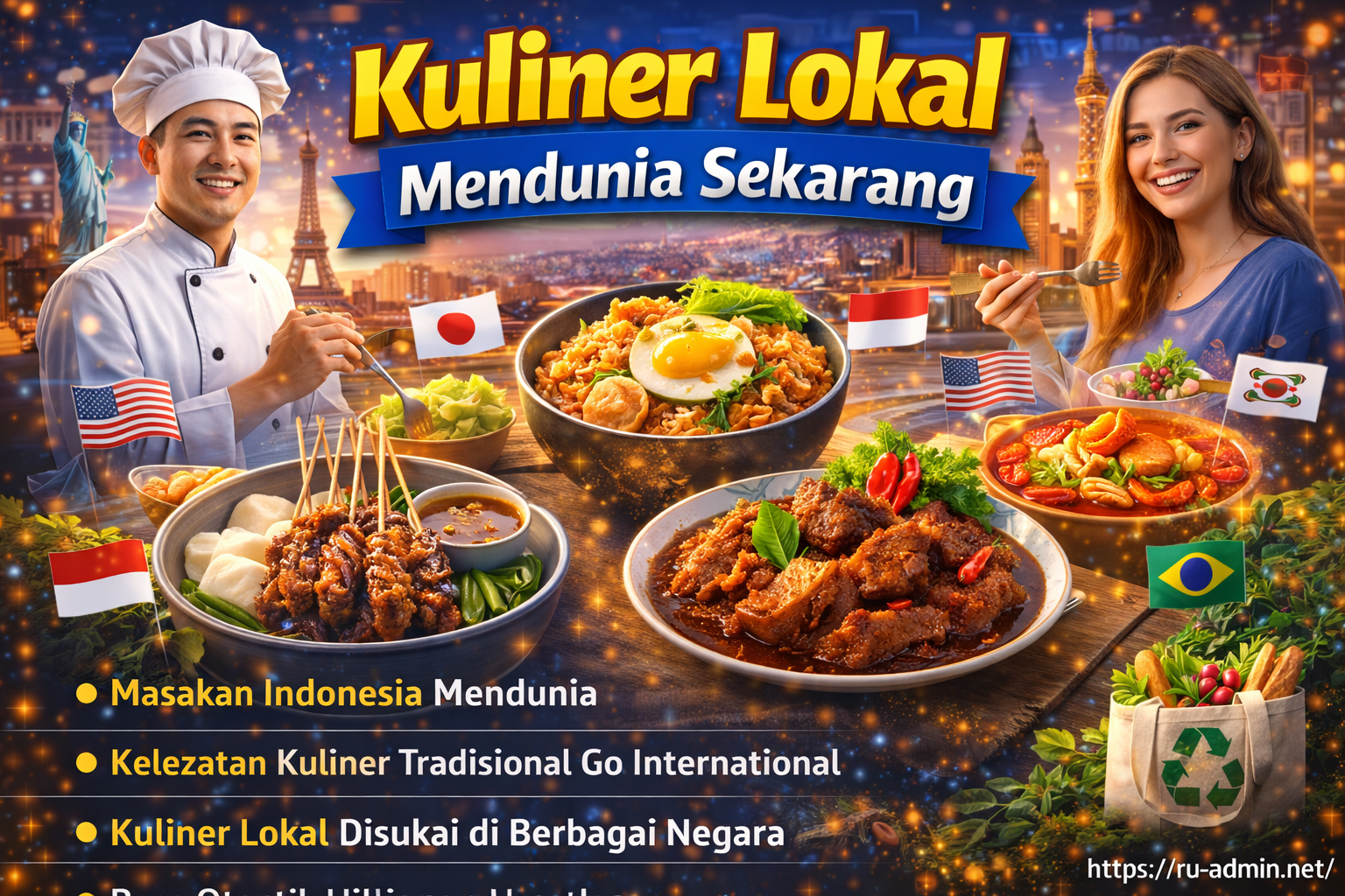 Kuliner Lokal Mendunia Sekarang