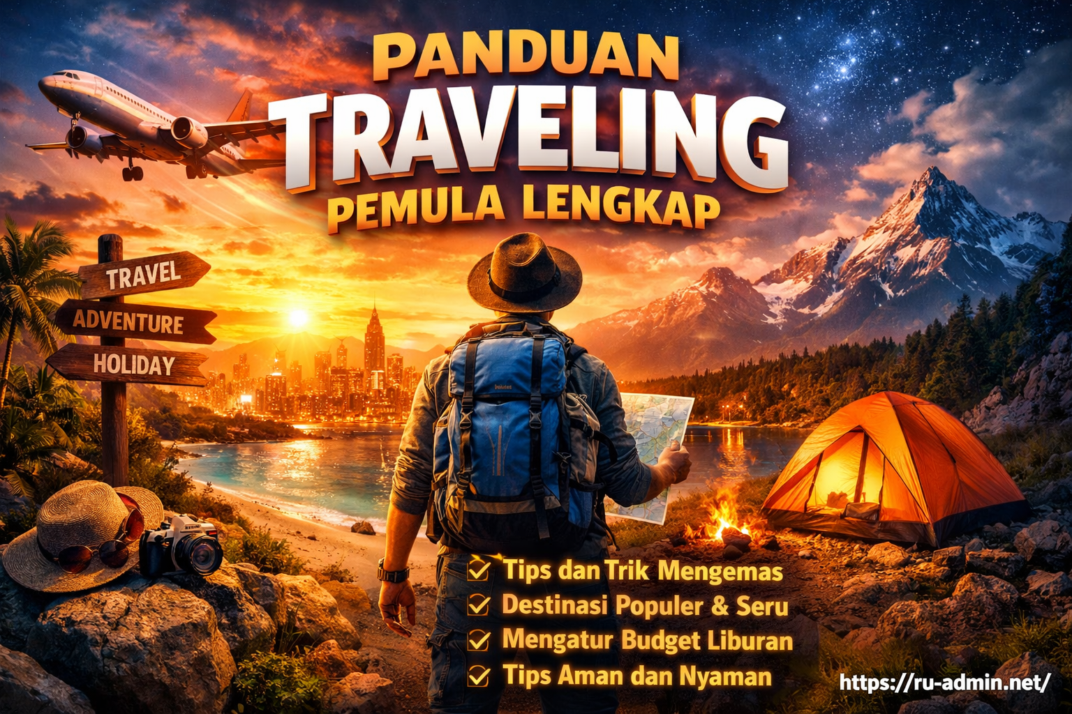 Panduan Traveling Pemula Lengkap